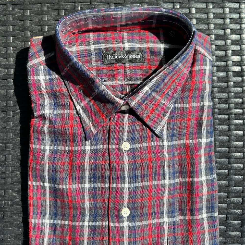 Bullock & Jones, XXL, Check/plaid